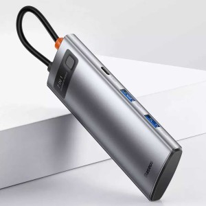 هاب 7 پورت باسئوس USB-C مدل WKWG020113